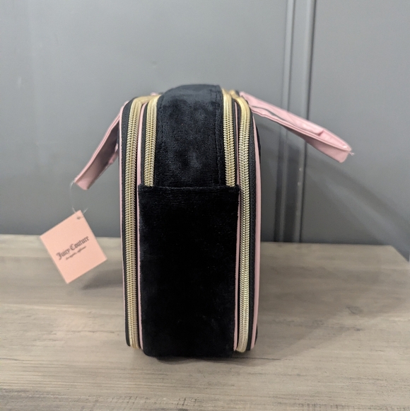 Juicy Couture Black and Pink Cosmetics Bag - Picture 2 of 5